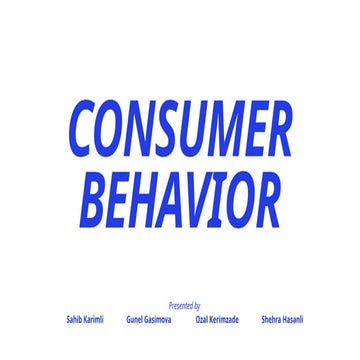 Consumer Behaviour microeconomicsss.pptx