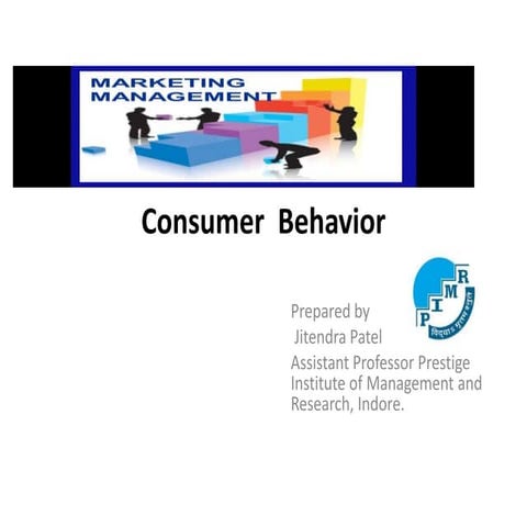 Consumer behavior
