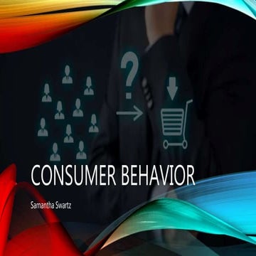 Marketing-Consumer behavior