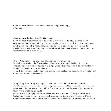 Consumer Behavior and Marketing StrategyChapter 1.docx