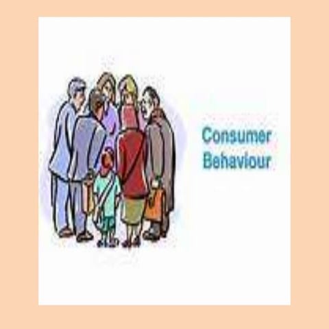 Consumer behaviour