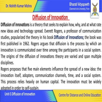 Consumer Behaviour- Unit-V in Marketing.