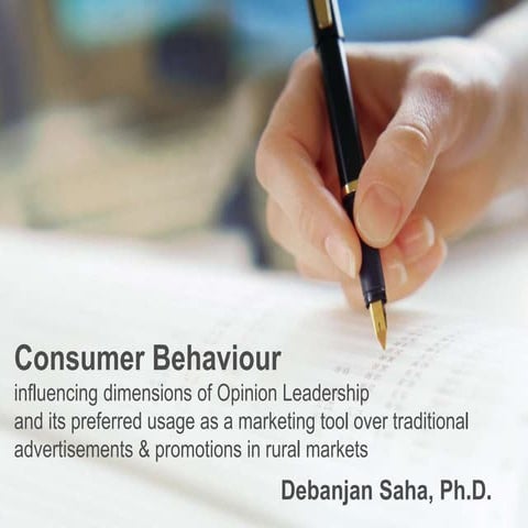 Consumer behaviour influencing dimensions of opinion leadership
