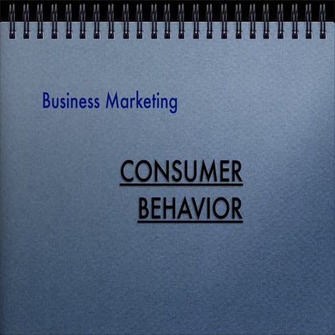 Consumer Behavoir