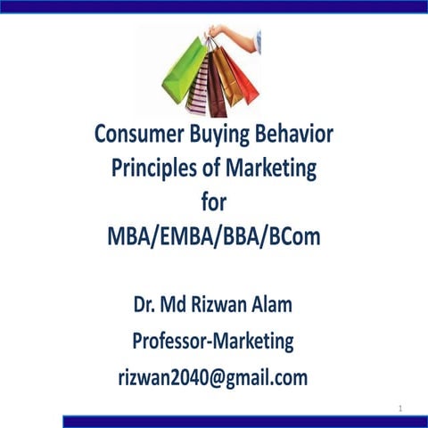 Consumer buying behaviour 2021