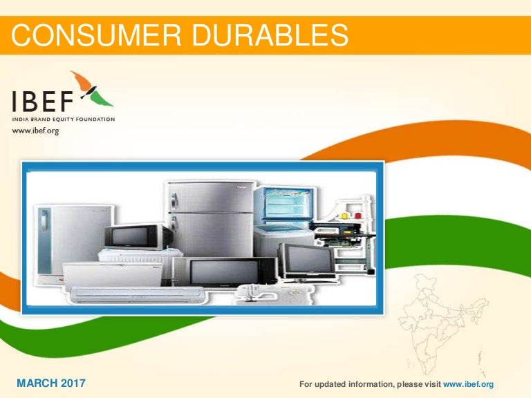 Dissertation report on consumer durables