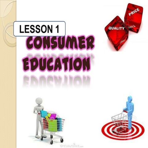 Consumer education