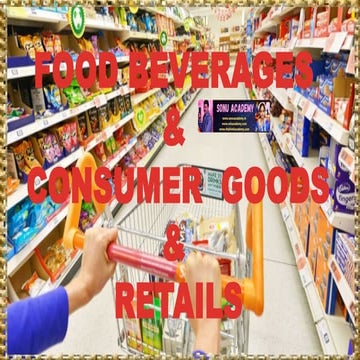 Consumer Goods & Retail - Food Beverages verities founders and year