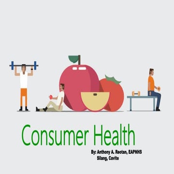 Consumer health