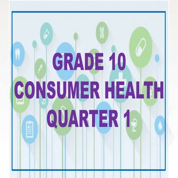 Consumer health | PPTX