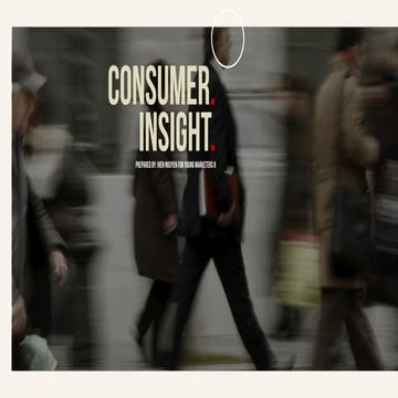 Consumer insight 
