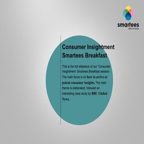 Consumer Insightment Smartees Breakfast session