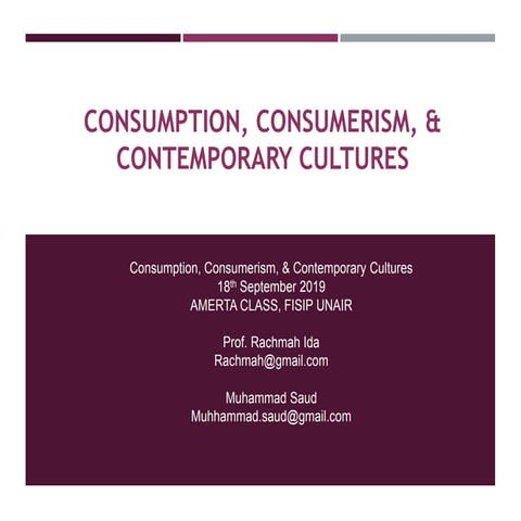 Desire For Consumption | Conspicuous Consumption: Definition, How it ...