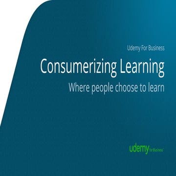 Consumerization of Learning