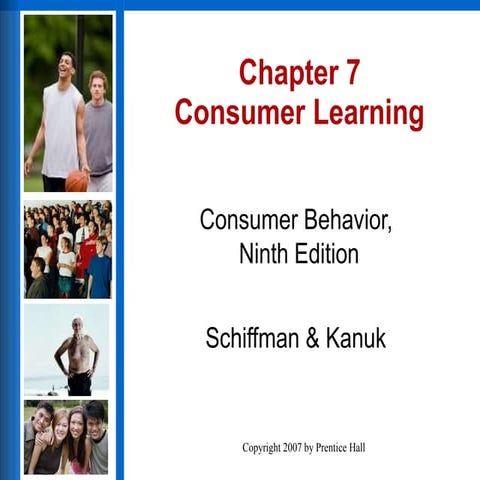 Consumer Learning consumer behaviour.pptx