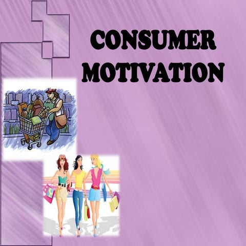 How Consumer Motivation affects the functioning of a business
