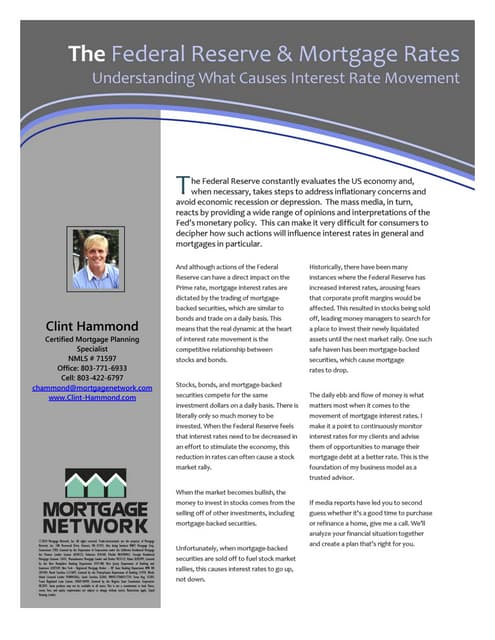 Consumer newsletter fed reserve and...