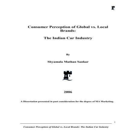 Consumer perception of global vs. local | PDF