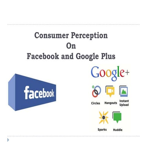 Consumer Perception on Facebook and Google + 
