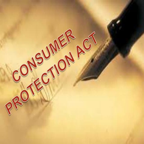 Consumer protection
