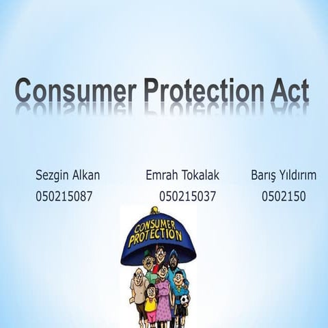 Consumer Protection Act