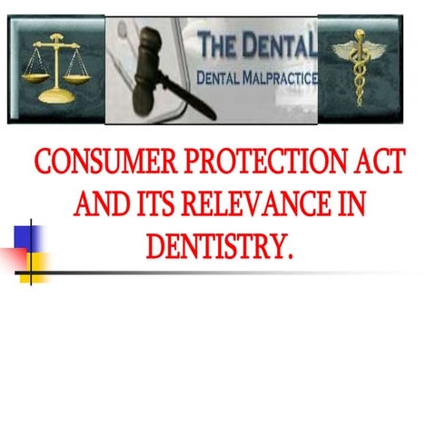 CONSUMER PROTECTION ACT & Its RELEVANCE IN INDIA.ppt