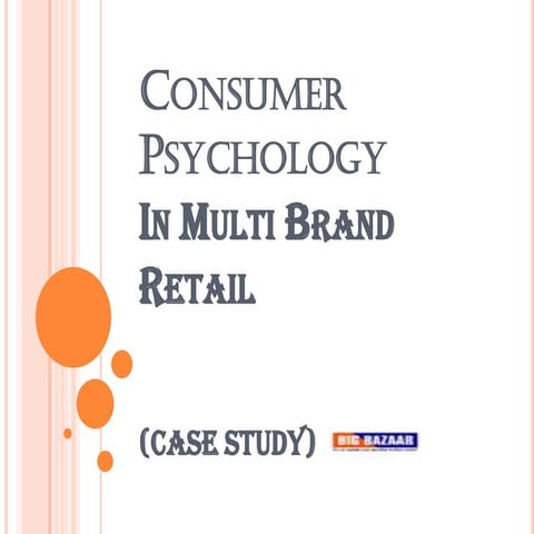 Consumer psychology