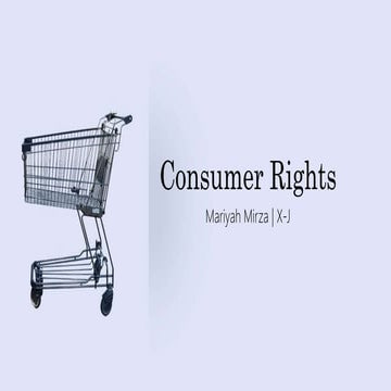 Consumer Rights