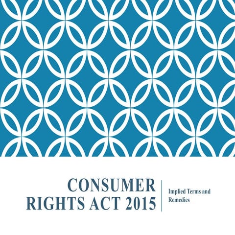 Consumer_Rights_Act_2015 for Years 12 S | PPTX