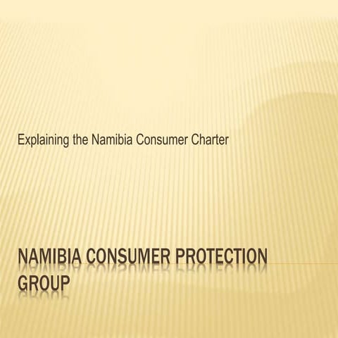Consumer rights explained | PPTX