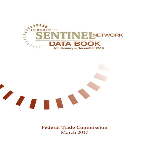 Consumer Sentinel Network Data Book for January 2016 - December 2016