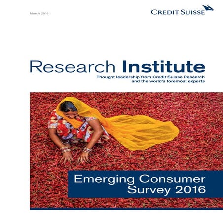 Emerging Consumer Survey 2016