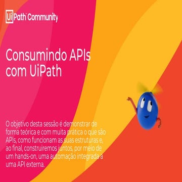 Consumindo APIs com UiPath