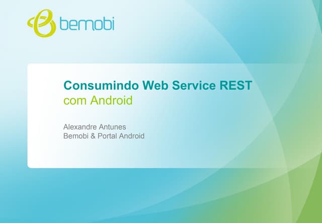 Consumindo dados via web service no...