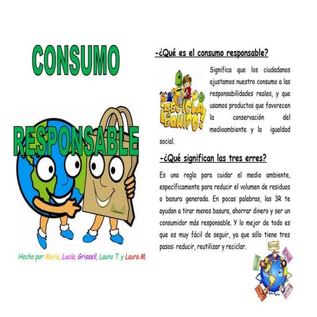 DÍPTICO CONSUMO RESPONSABLE