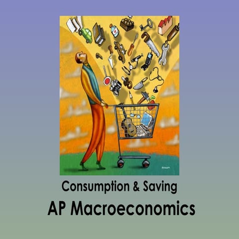 Consumption and Saving functions and theory