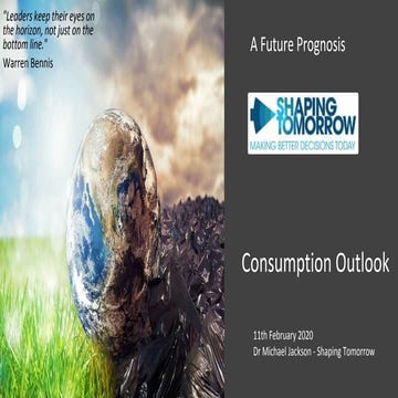 Consumption futures