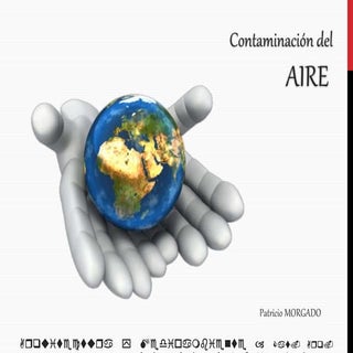 Contaminación del aire   P. Morgado