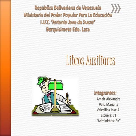 Libros Auxiliares de Contabilidad