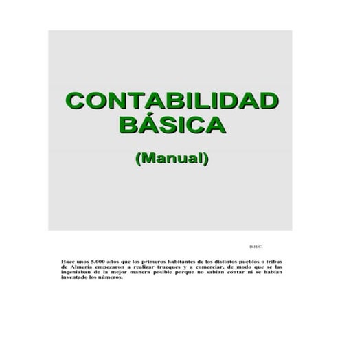 Contabilidad basica pdf