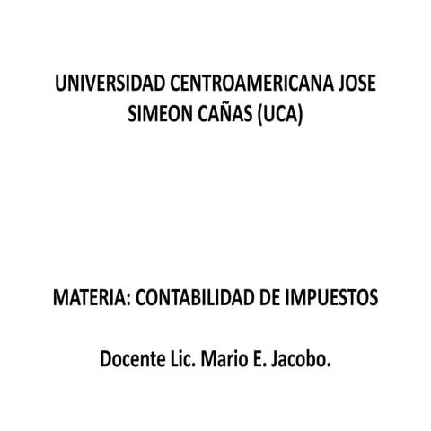 Contabilidad de impuestos obligaciones formales