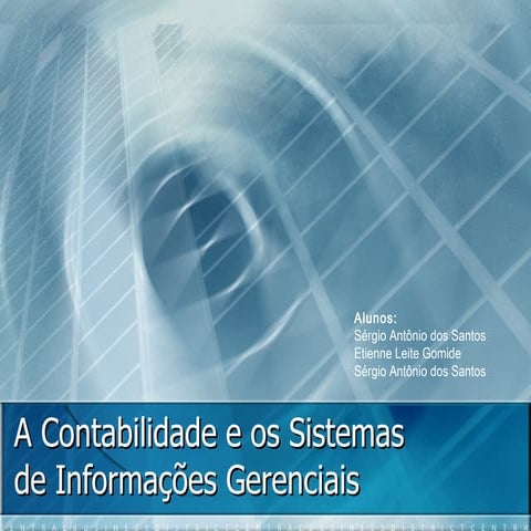 Contabilidade e os Sistemas de Informação