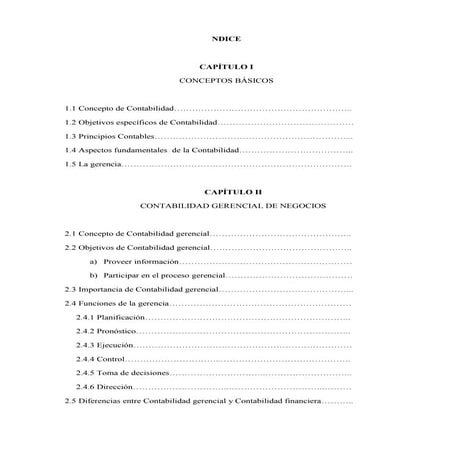 Contabilidad gerencial