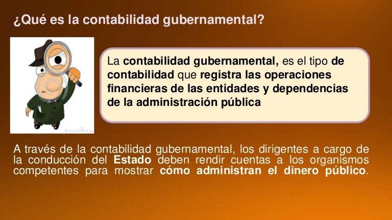 Contabilidad gubernamental