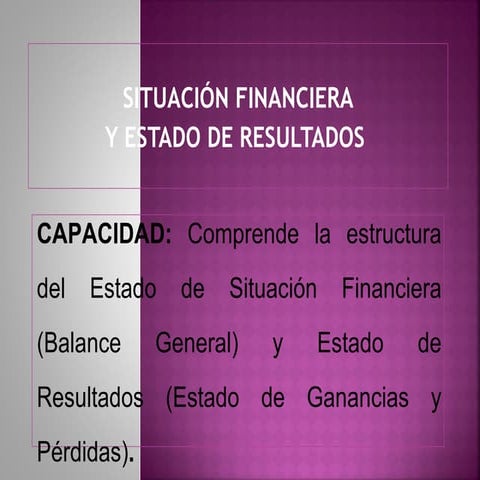 Estado de situacion inicial | PPTX