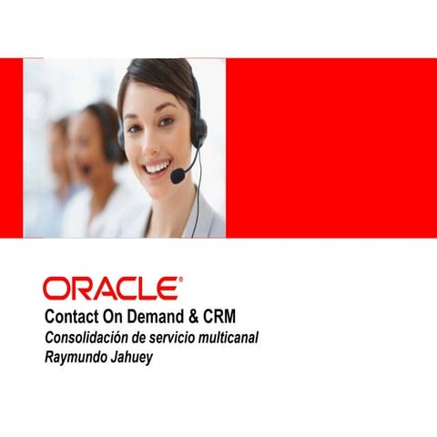 Contact Center Od Demo disponible