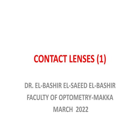 Contact lens