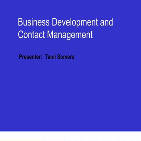 Contact Management