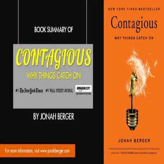 Book Summary of Contagious: Why Thi...