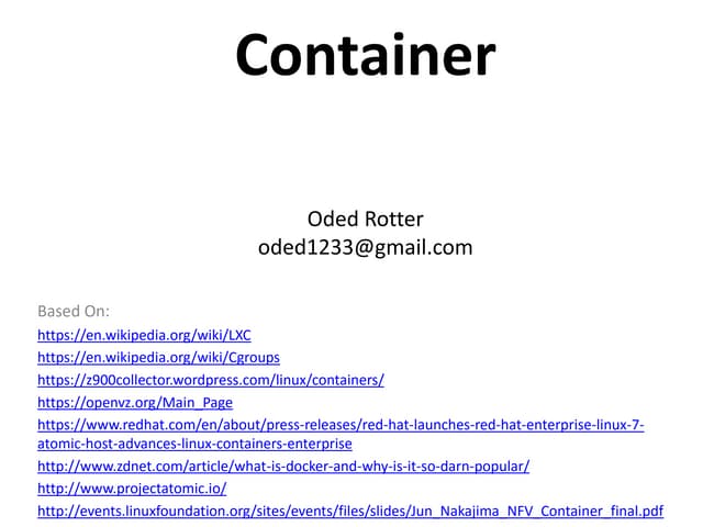 Container